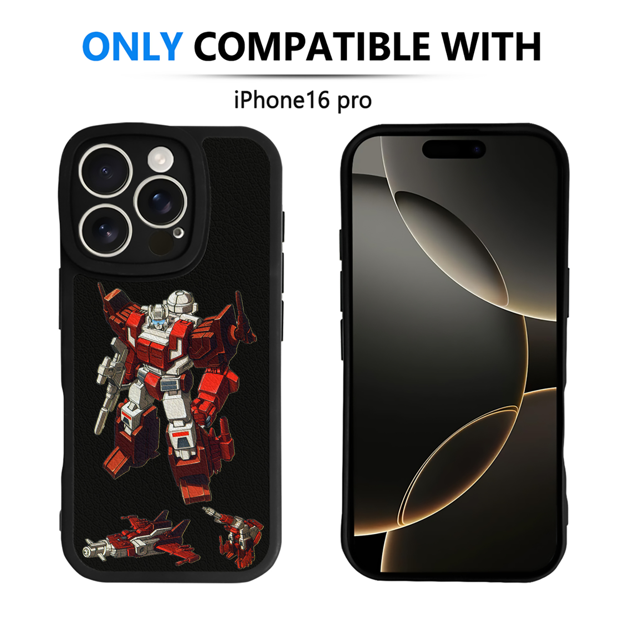 （画像用）  【iPhone 16シリーズ対応】シリコンスマホケース（レザー調） 材質：シリコン